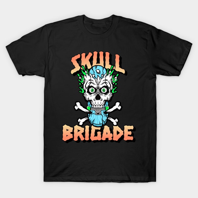 skull brigade T-Shirt by joshsmith